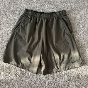 Nike Olive Athletic Shorts
